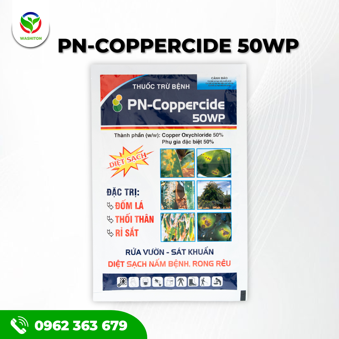 PN-COPPERCIDE 50WP – DIỆT SẠCH NẤM BỆNH, RONG RÊU